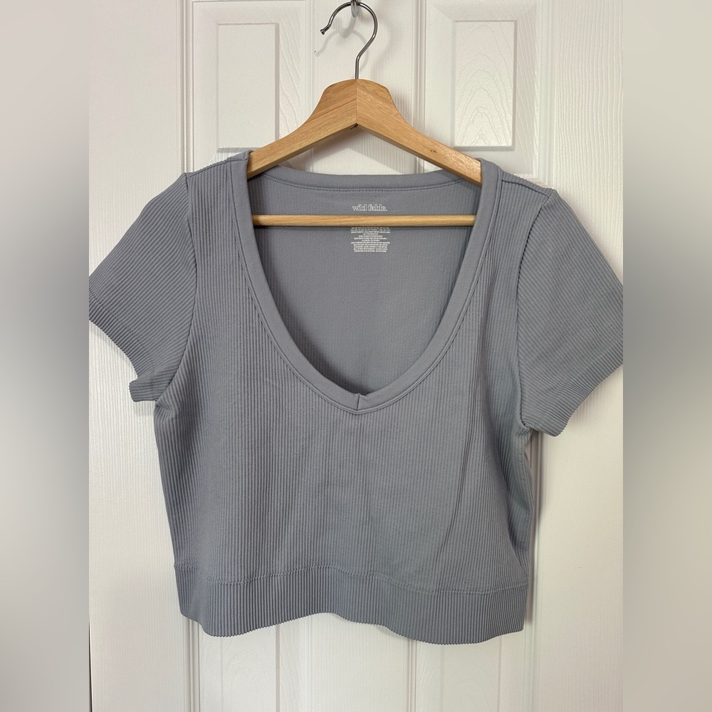 Wild Fable Ribbed Crop Top